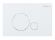 Кнопка смыва BelBagno SFERA BB014-SR-BIANCO цвет-белый