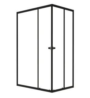 Душевой уголок Triton Вента Щ0000054478 120x80 см профиль чёрный стекло прозрачное