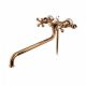 Смеситель для ванны Gappo G2265-3 красное золото