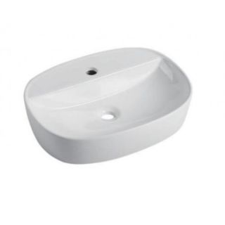 Накладная раковина Gappo GT308 50 см белый