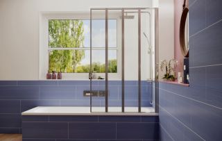 Шторка на ванну Ambassador Bath Screens 16041110R 90см правая хром/прозрачное