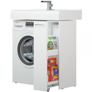 Раковина над стиральной машиной Stella Polar Корини 80см белый SP-00000518