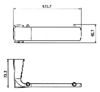 Держатель для туалетной бумаги Paini Lady 89CR051 хром