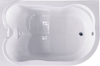 Акриловая ванна Royal Bath Norway левая 180x120см белый RB331100SB-L
