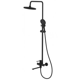 Душевая стойка Frap F2467-6 черный