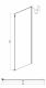 Боковая стенка Ambassador Benefit 90HX 90см хром/прозрачное