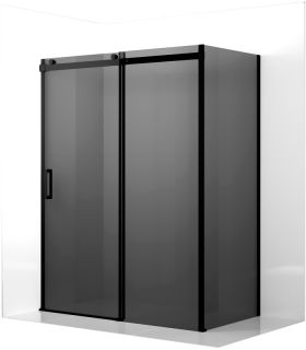 Душевой уголок Ambassador Benefit 19022204HBB-100HBB 150x100см чёрный/тонированное