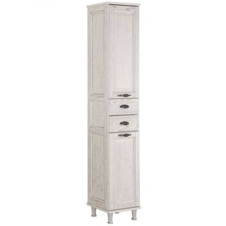 Пенал Aquanet Тесса 185811 35 см жасмин/серебро