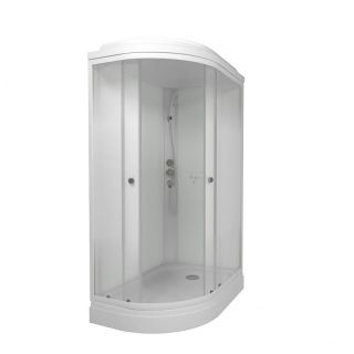 Душевая кабина Triton Коралл-Лайт Щ0000068946 правая 120x80 см профиль белый стекло градиент