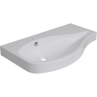 Раковина Aquanet Сопрано 169395 левая 95 см белый