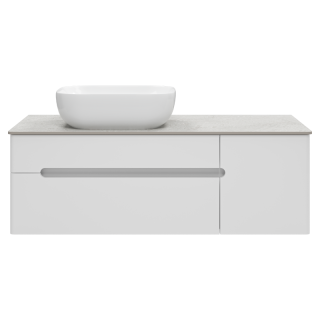 Подвесная тумба под раковину Misty Роял 120 см П-Роя-01120-011П2Я белый