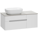 Подвесная тумба под раковину Misty Роял 100см белый