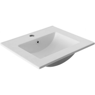 Раковина Aquanet Flat 330428 50 см белый матовый