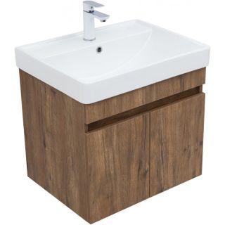 Тумба под раковину Aquanet Оптима 344795 60 см дуб рустикальный