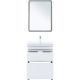 Тумба под раковину Aquanet Слим 346042 60 см белый сатин