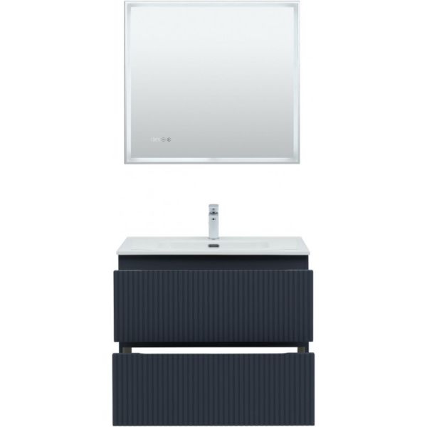 Тумба под раковину Aquanet Джейн 335429 80 см маренго