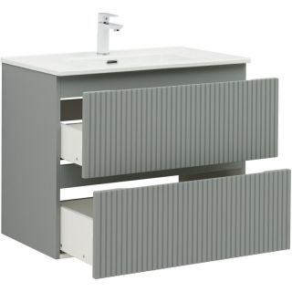 Тумба под раковину Aquanet Джейн 335434 80 см мисти грин