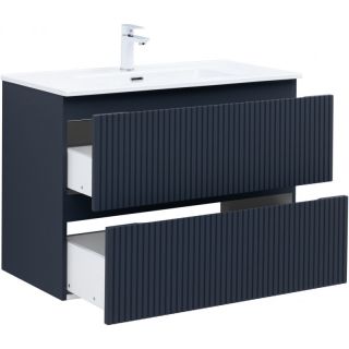 Тумба под раковину Aquanet Джейн 335430 90 см маренго