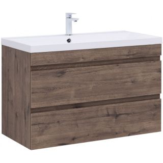 Тумба под раковину Aquanet Нота New 334194 100 см дуб веллингтон табак