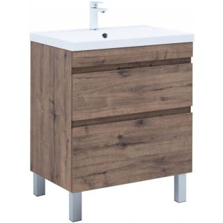 Тумба под раковину Aquanet Нота New 344142 75 см дуб веллингтон табак
