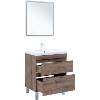 Тумба под раковину Aquanet Нота New 344142 75 см дуб веллингтон табак