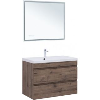 Тумба под раковину Aquanet Нота New 334193 90 см дуб веллингтон табак