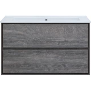 Тумба под раковину Aquanet Милан 339972 105 см дуб рошелье