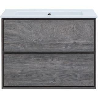 Тумба под раковину Aquanet Милан 339969 85 см дуб рошелье