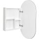 Зеркальный шкаф Акватон Оливия 50см белый 1A254502OL010