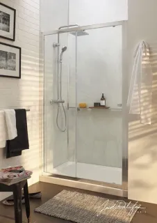 Душевая дверь Jacob Delafon Serenity E14C140-GA 140 см профиль хром стекло прозрачное