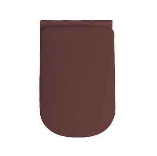 Сиденье для унитаза Kerasan Tribeca 519175 с крышкой коричневый