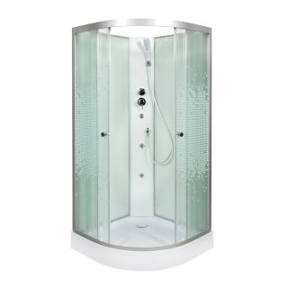 Душевая кабина Deto L 908 N без крыши 80х80х200 см