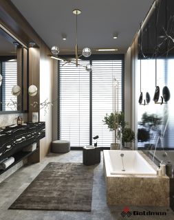 Ванна чугунная Goldman Elite ET18080 180x80см с ножками