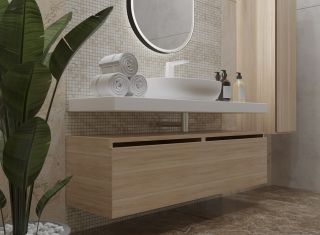 Ящик под столешницу Armadi Art Flat 100см дуб светлый 897-100-L