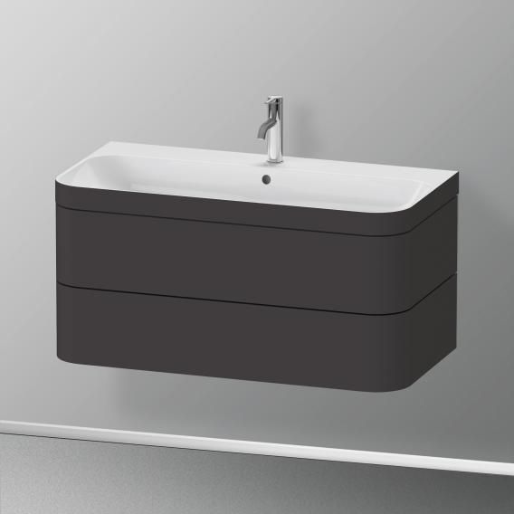 Тумба под раковину Duravit Happy D 2 Plus 77.5 HP4637O8080 подвесная графит
