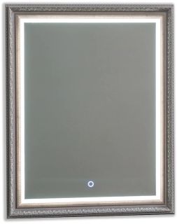 Зеркало с подсветкой Continent Verona ЗЛП25 63см серебро