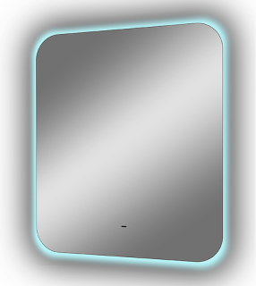 Зеркало с подсветкой Continent Burzhe ЗЛП531 с бесконтактным сенсором 60см