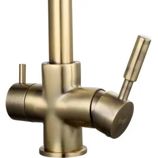 Смеситель для кухни Frap F4352-4 бронза