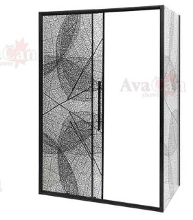 Душевой уголок AvaCan FB 160-180+ SB 90 чёрный