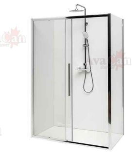 Душевой уголок AvaCan FС 160-180 + SС100 хром