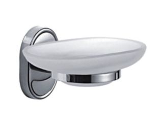 Мыльница РМС A2020 хром/стекло матовое