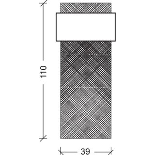 Декоративная ручка для мебели Armadi Art Glaze хром 823-Cr