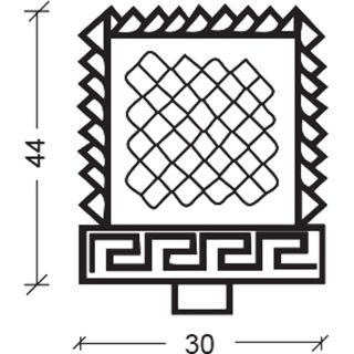 Декоративная ручка для мебели Armadi Art Crystal бронза 821-Br