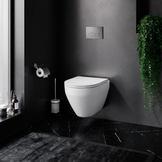 Комплект унитаза с инсталляцией AM.PM Spirit V2.0 IS47031.701700  с клав Pro S мат никель FlashClean с сид м/лифт