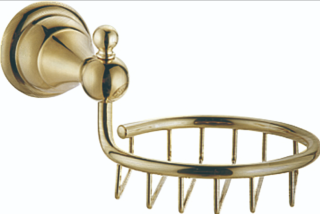 Мыльница Azario ELVIA AZ-91109Q решетка, подвесная, бронза