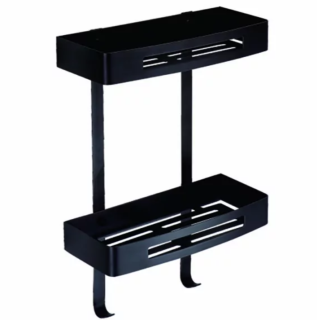 Полка прямоугольная AZARIO ALTRE AZ-170-2B двухэтажная