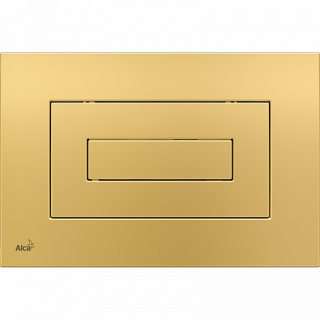 Кнопка смыва AlcaPlast для инсталляции золотая M475