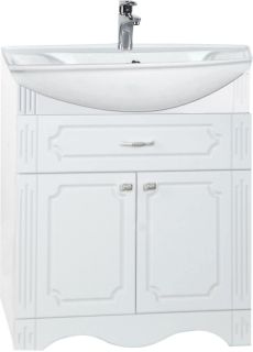 Тумба под раковину Bellezza Кантри 75см белый 00000010049