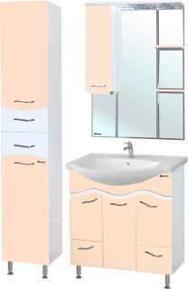 Тумба под раковину Bellezza Мари 75см бежевый 00000010140