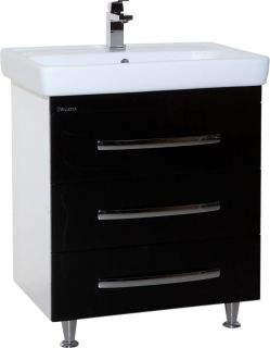 Тумба под раковину Bellezza Рокко 70см чёрный 00000010163
